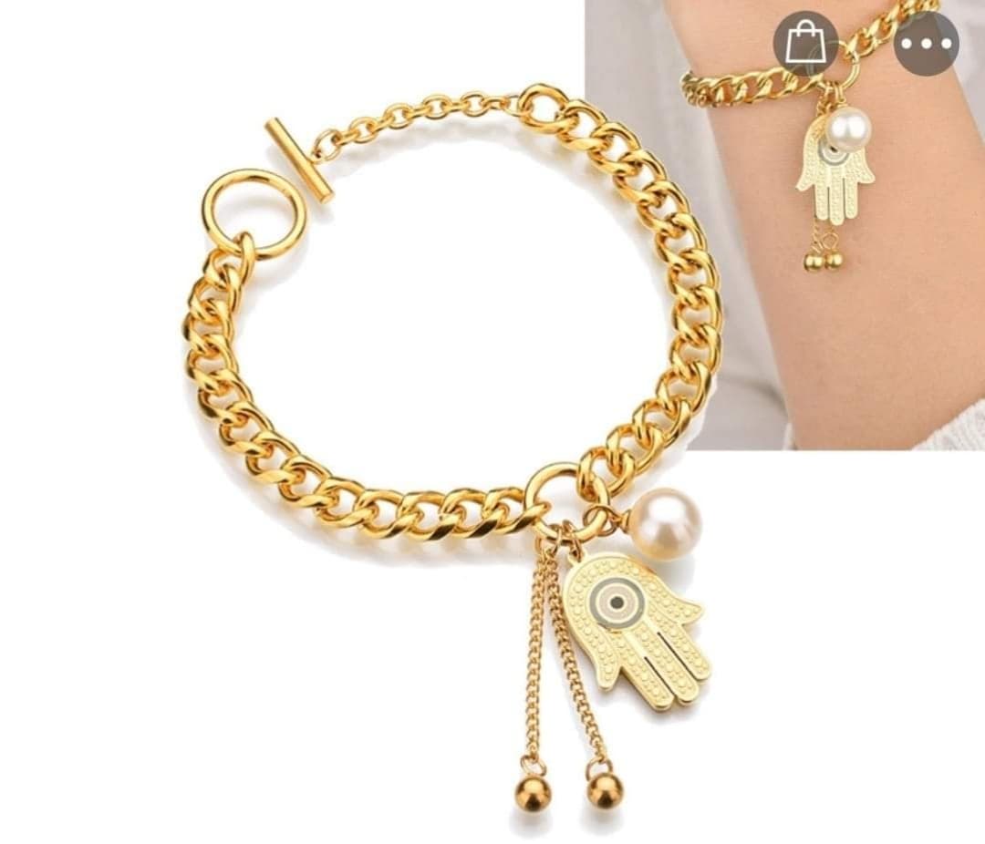 Bracelet Hand Charm
