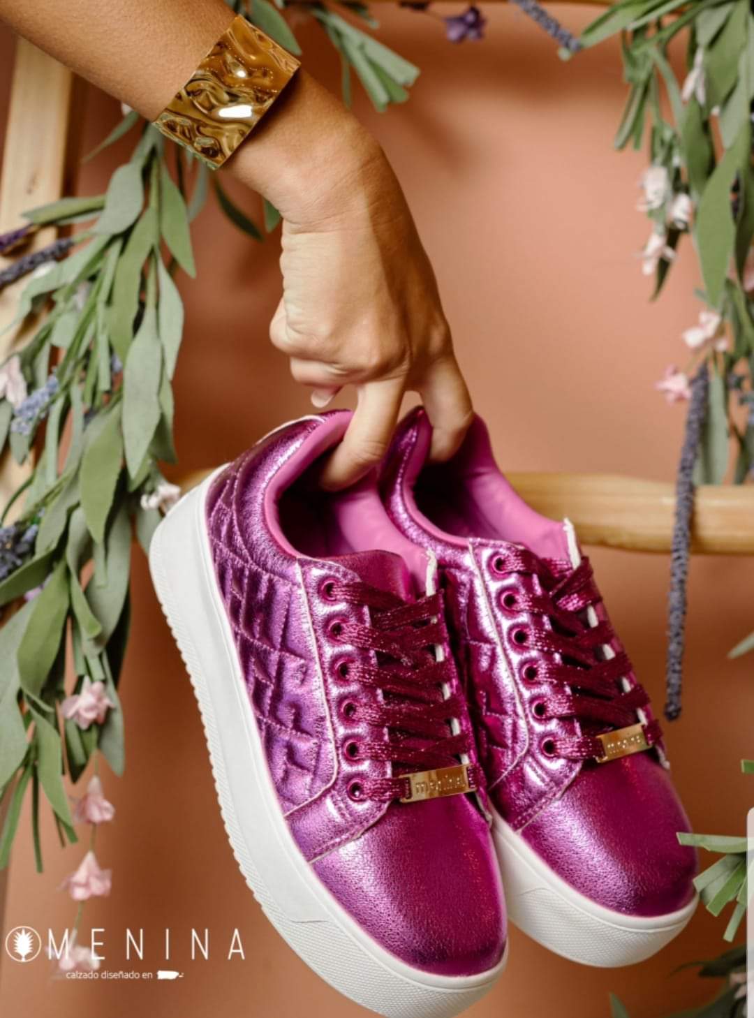 Rubi-2 Menina Sneakers Magenta