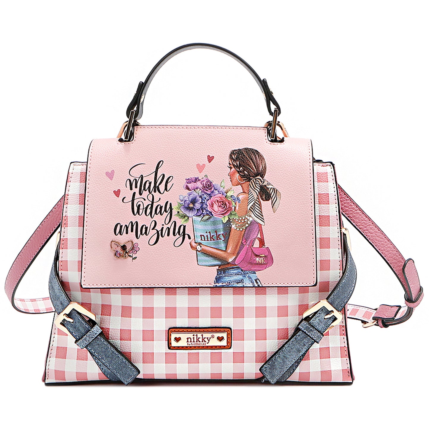 FLOWER DAY SATCHEL BAG