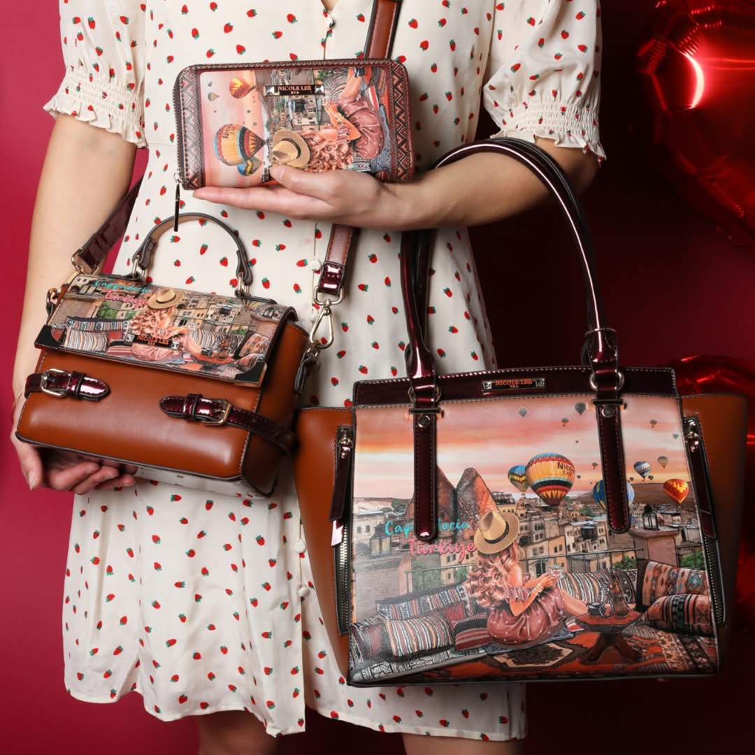 Heaven on Earth fashion with our 3-in-1 handbag set