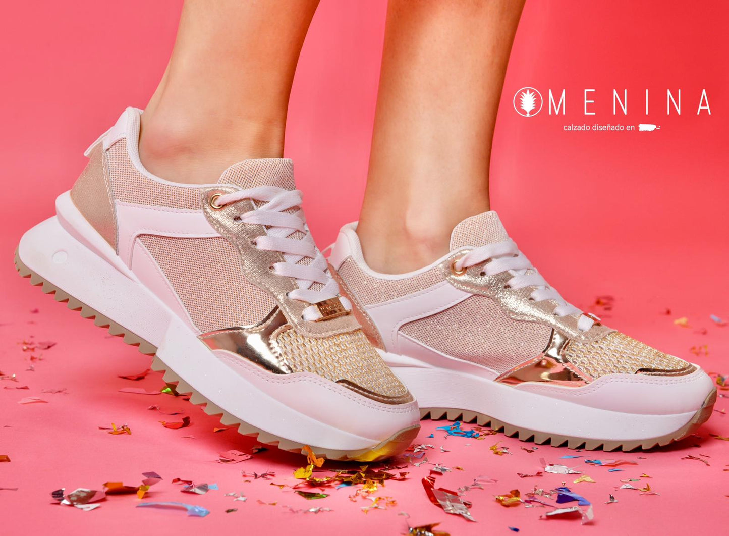 Menina Sneakers Trendy