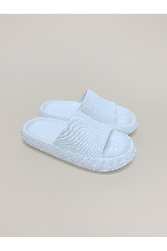 Single Band Slides Sandals