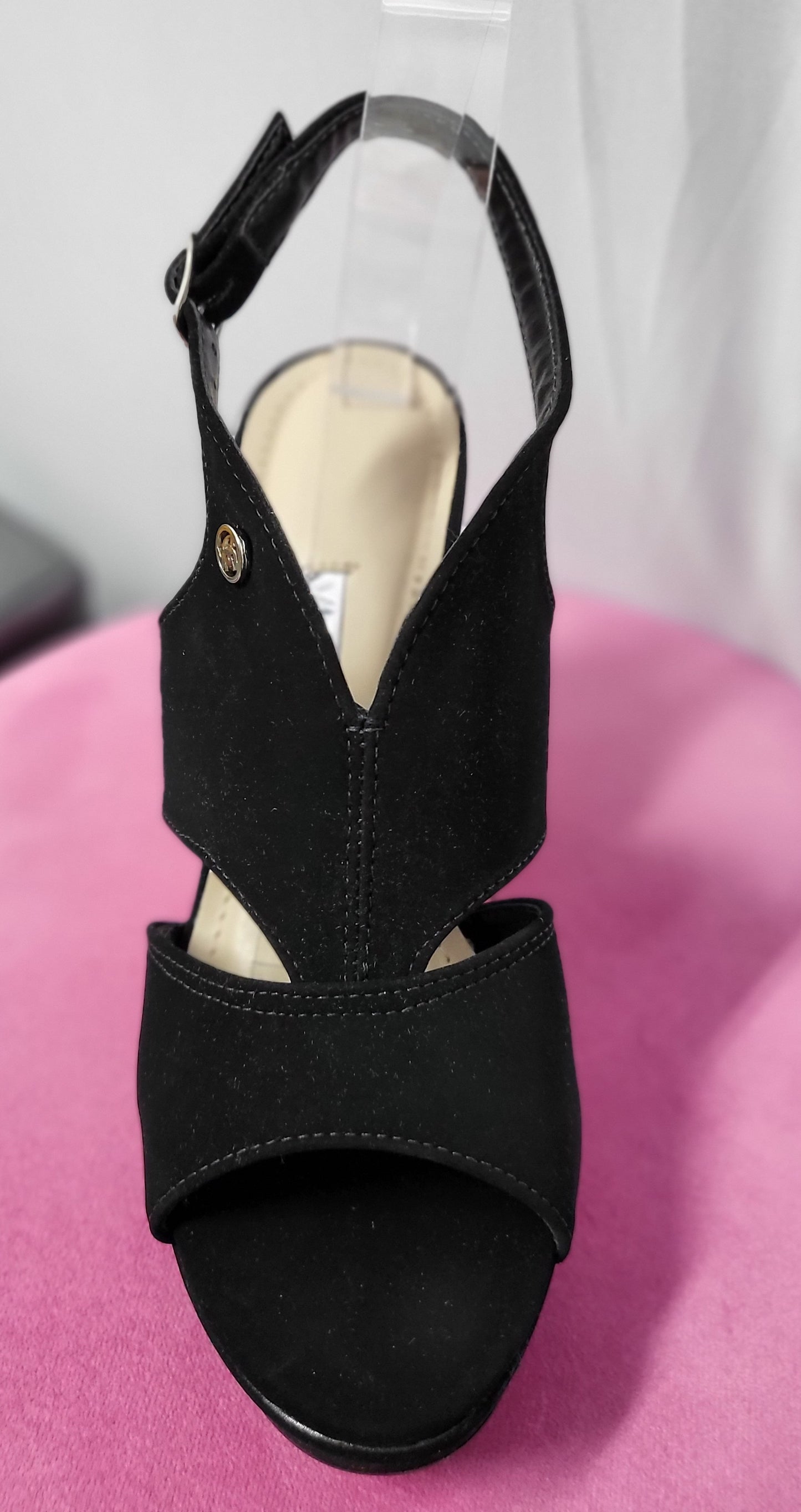 Black Elegance Wedge Via Marte