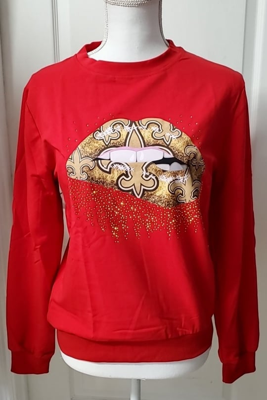 Long Sleeve Lip Shirts