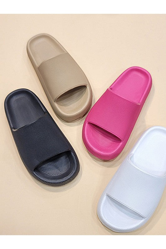 Single Band Slides Sandals