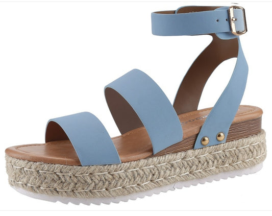 Baby Blue Sandals