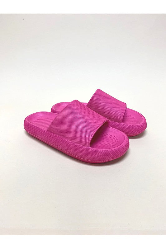 Single Band Slides Sandals